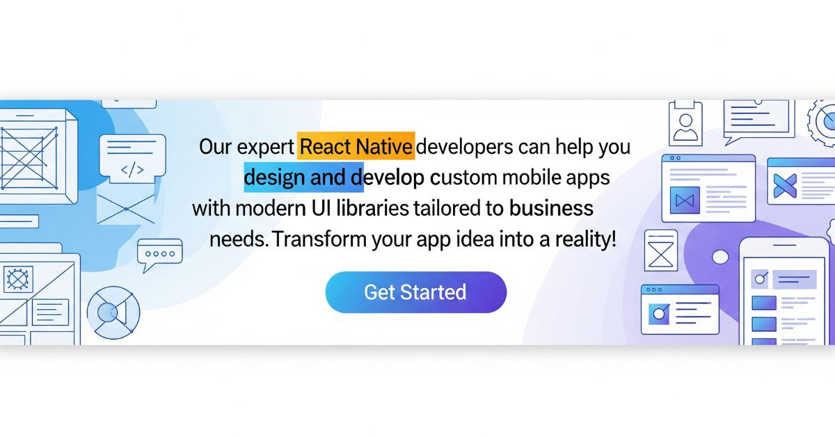 _React native App With UI Library